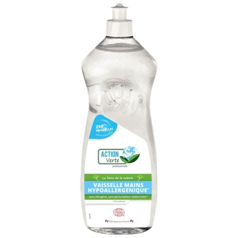 Detersivo per piatti classico ipoallergenico - 1 L - Azione verde Detersivo per piatti classico ipoallergenico - 1 L - Azione verde