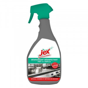 Spray Sgrassante Disinfettante - 1 L - Lotto di 2 - Jex
