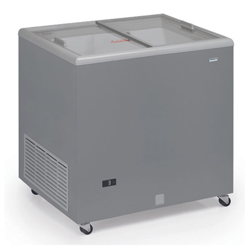 Congelatore Porte Scorrevoli in Vetro - 220 L Congelatore Porte Scorrevoli in Vetro - 220 L