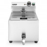 Friggitrice Professionale con Rubinetto di Scarico - 8 L