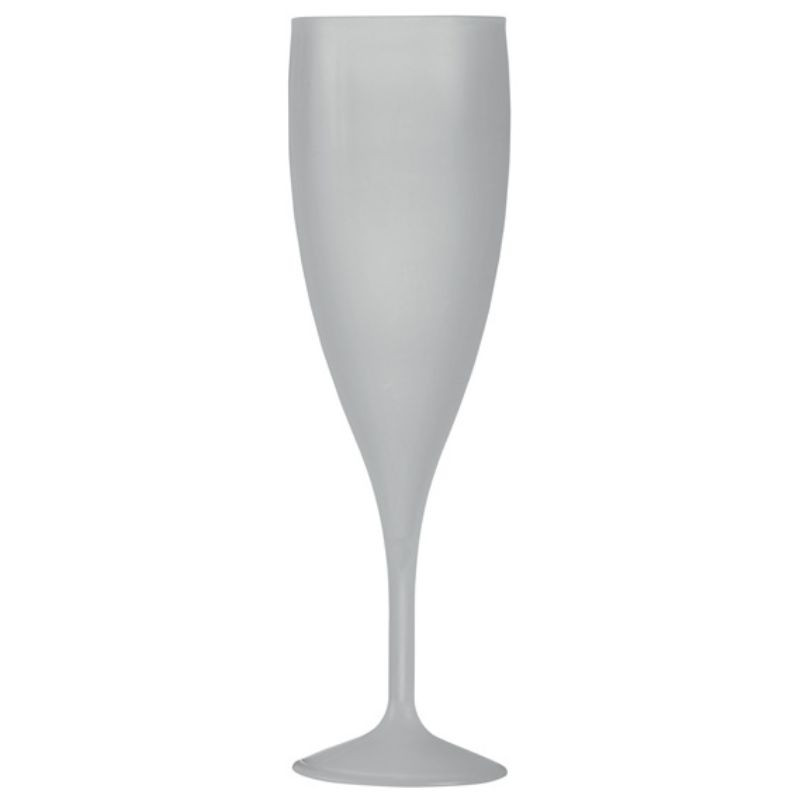 Flauto da Champagne Riutilizzabile in PP Ghiacciato 130 ml - Lotto da 100 Flauto da Champagne Riutilizzabile in PP Ghiacciato 130 ml - Lotto da 100