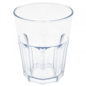 Bicchiere d'acqua riutilizzabile in SAN - 29 cl - Set da 8