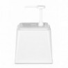 Distributore di Salsa con Pompa - Bianco - 2,5 L - Hendi