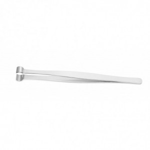 Pinza con testa cilindrica in acciaio inossidabile - L 170 mm - Hendi