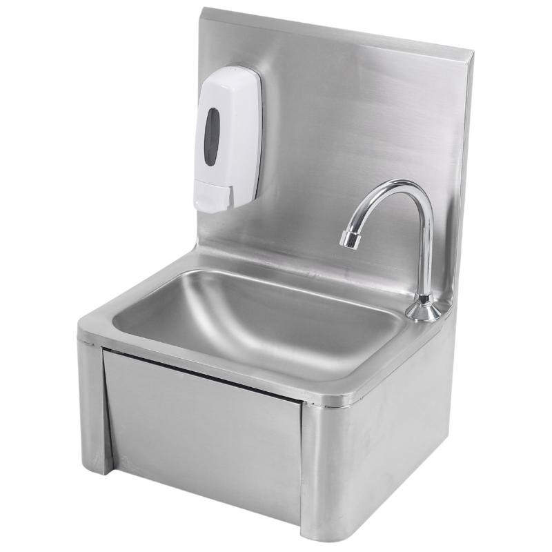 Lavabo a comando femorale in acciaio inossidabile - Dynasteel Lavabo a comando femorale in acciaio inossidabile - Dynasteel
