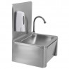 Lavabo a comando femorale in acciaio inossidabile - Dynasteel