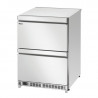 Tavolo Refrigerato 2 Porte 2 Cassetti - L 600 x P 600 mm - Bartscher