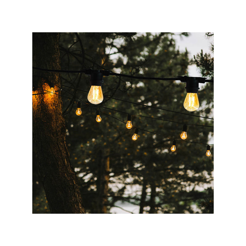 Ghirlanda luminosa esterna con lampadina a filamento collegabile - Link Me Light - Lumisky Ghirlanda luminosa esterna con lampadina a filamento collegabile - Link Me Light - Lumisky