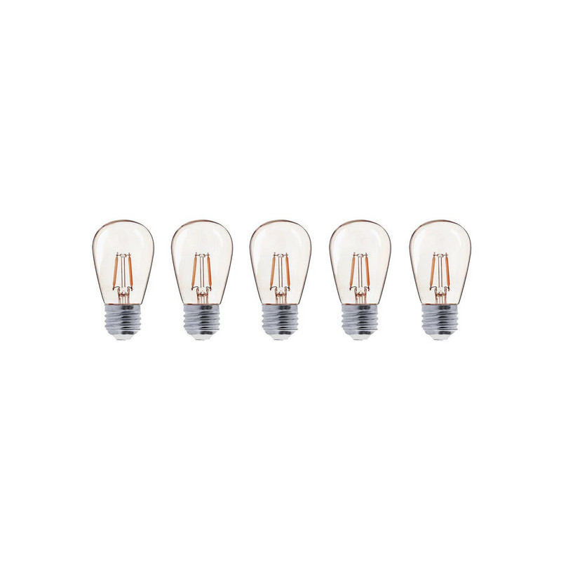 Lampadina a filamento - Lampadina per feste a filamento - Pacco da 5 - Lumisky Lampadina a filamento - Lampadina per feste a filamento - Pacco da 5 - Lumisky