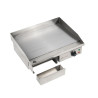 Piastra Elettrica Professionale Dynasteel - Liscia 55 cm: Piastra in acciaio inox, cottura omogenea e rapida