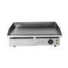 Piastra Elettrica Professionale Dynasteel - Liscia 55 cm: Piastra in acciaio inox, cottura omogenea e rapida