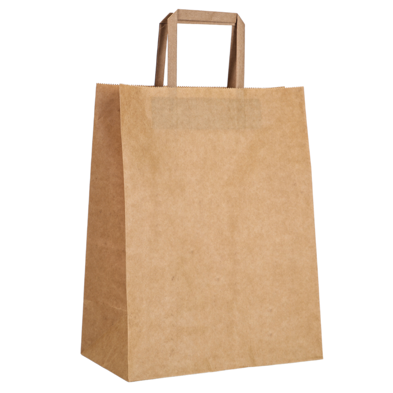 Sacchetto Kraft 26 x 14 x 33 cm - Lotto di 250 - Dynasteel Sacchetto Kraft 26 x 14 x 33 cm - Lotto di 250 - Dynasteel