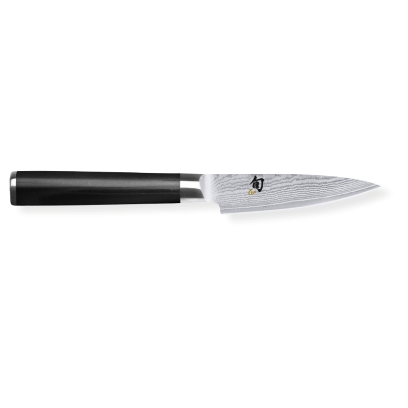 Coltello da cucina Damasco Shun 9 cm - Kai: Qualità superiore per professionisti Coltello da cucina Damasco Shun 9 cm - Kai: Qualità superiore per professionisti