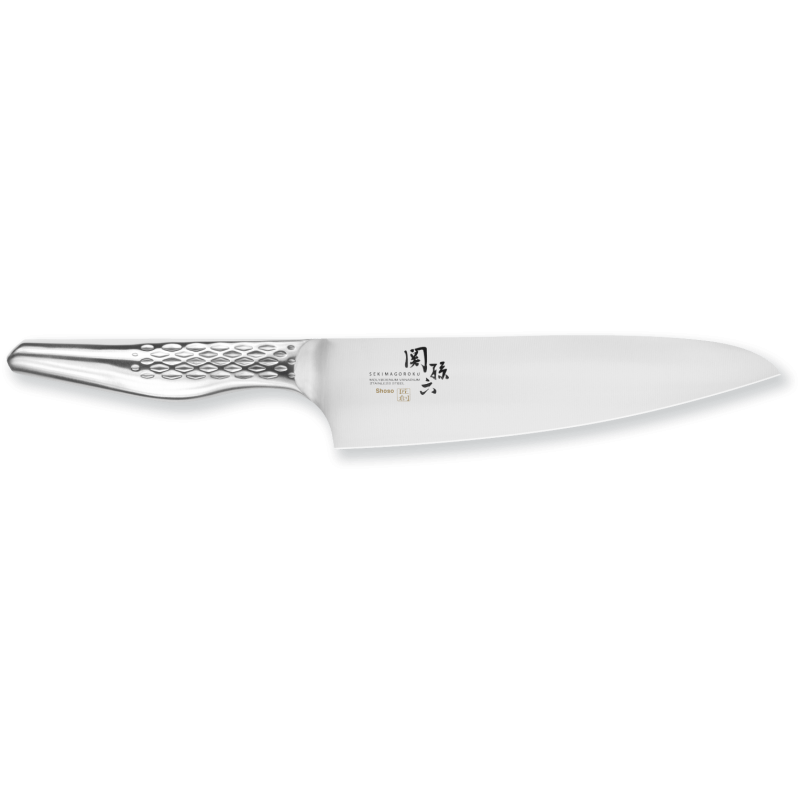 Coltello da chef Seki Magoroku Shoso 18 cm - Prestazioni e precisione assoluta per professionisti della cucina. Coltello da chef Seki Magoroku Shoso 18 cm - Prestazioni e precisione assoluta per professionisti della cucina.