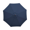 Ombrellone Rotondo Blu Navy - H 3000mm - Bolero