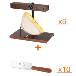 Pacchetto Apparecchi per Raclette Alpage e Coltelli