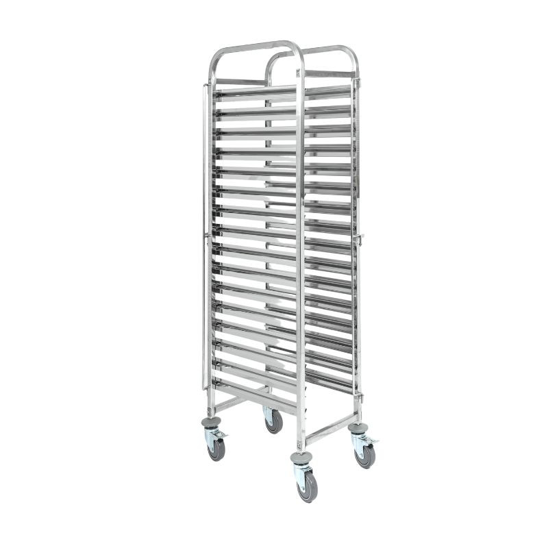 Scala per pasticceria in acciaio inossidabile 16 livelli - 600 x 400 mm - Dynasteel Scala per pasticceria in acciaio inossidabile 16 livelli - 600 x 400 mm - Dynasteel