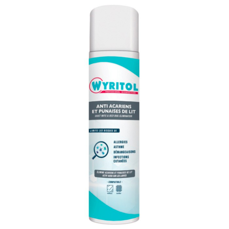 Bombe Anti Acari & Cimici dei Letti - Wyritol 500 ml: Eradicate gli insetti nocivi e proteggete il vostro ambiente.