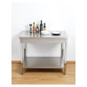 Tavolo Inox con Ripiano Dynasteel - Professionale della ristorazione