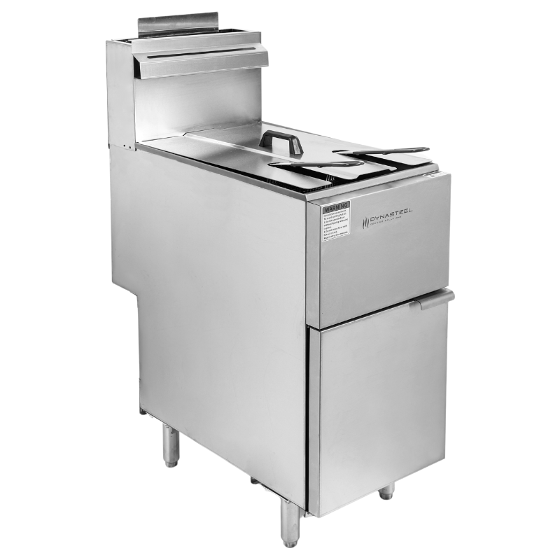 Friggitrice a gas 23 L - Commutabile | Dynasteel - Vasca singola, bruciatori, gas propano, gas di città | Ristorazione, Consegna Friggitrice a gas 23 L - Commutabile | Dynasteel - Vasca singola, bruciatori, gas propano, gas di città | Ristorazione, Consegna